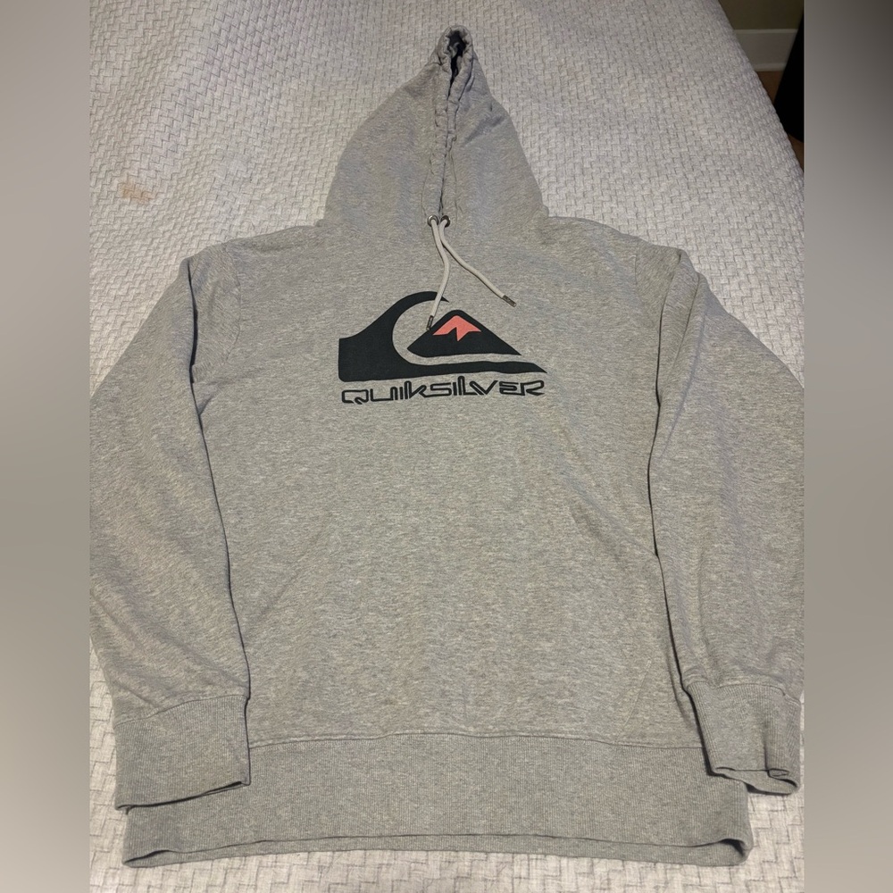 Y2K Quiksilver Surf Skate Hoodie Size Large